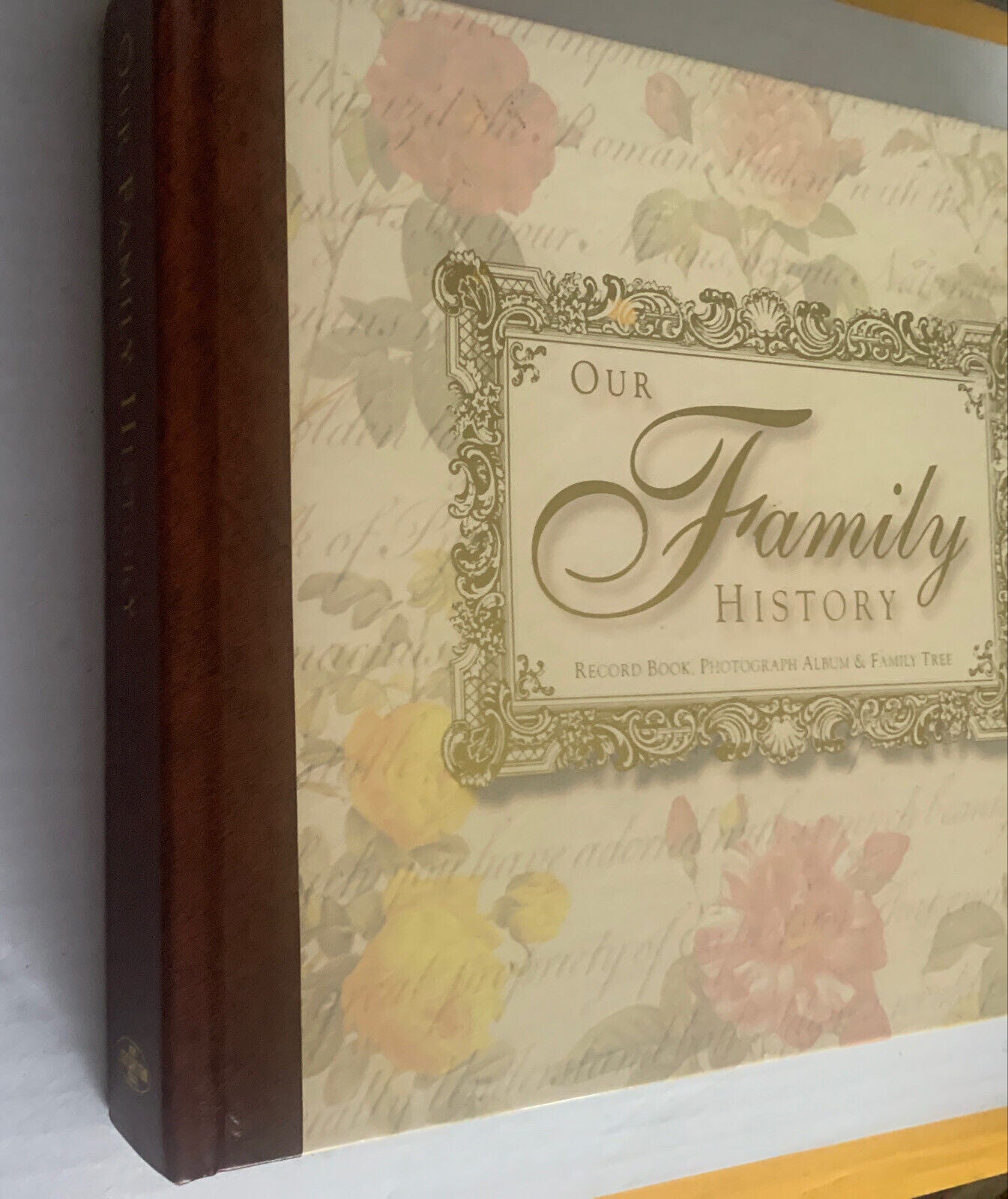 Photo Allbum OUR FAMILY HISTORY Record Book Scrap Victorian 1998 New Illustrated