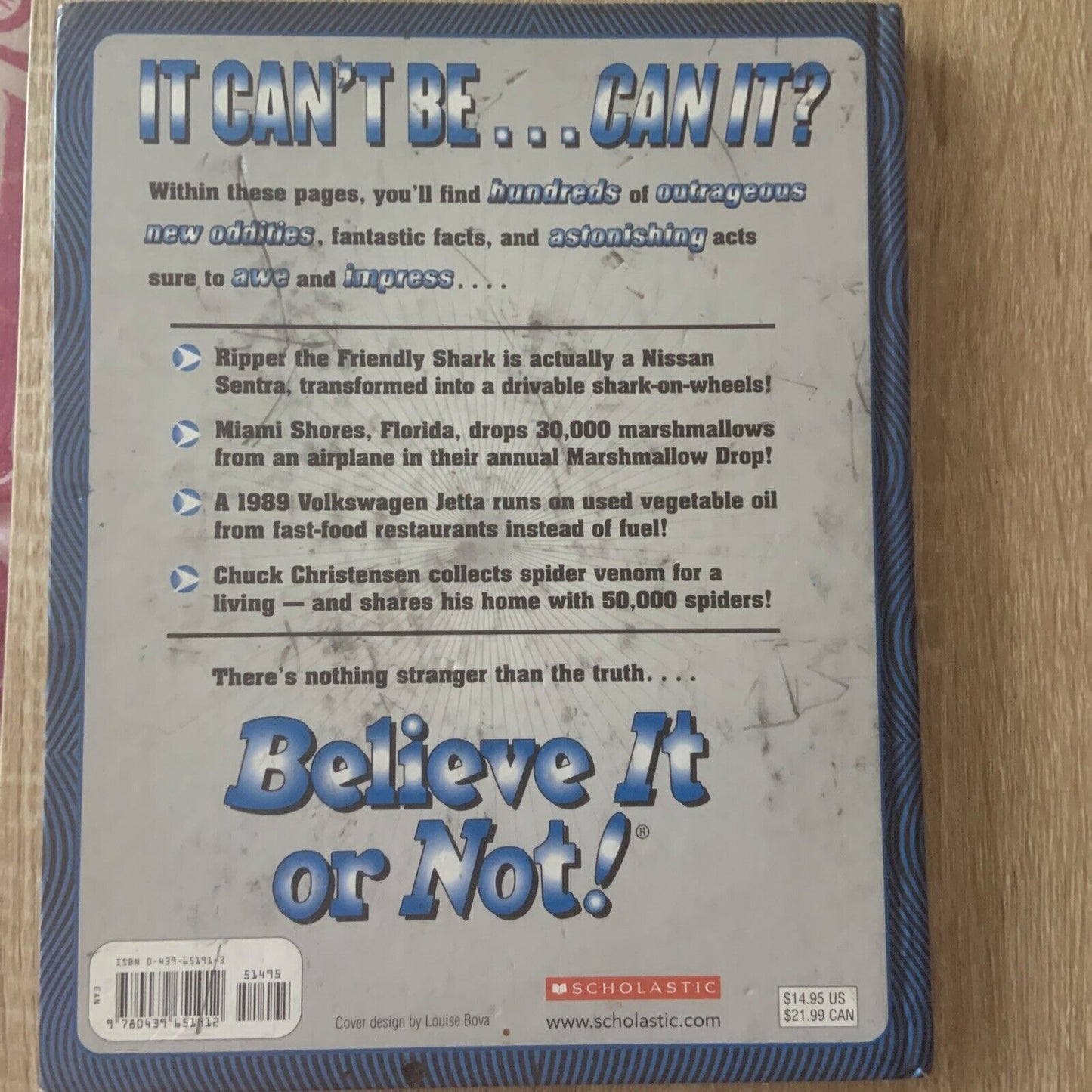 HC Book Ripleys Believe It or Not! Special Edition 2005 by Mary Packa Watermarks