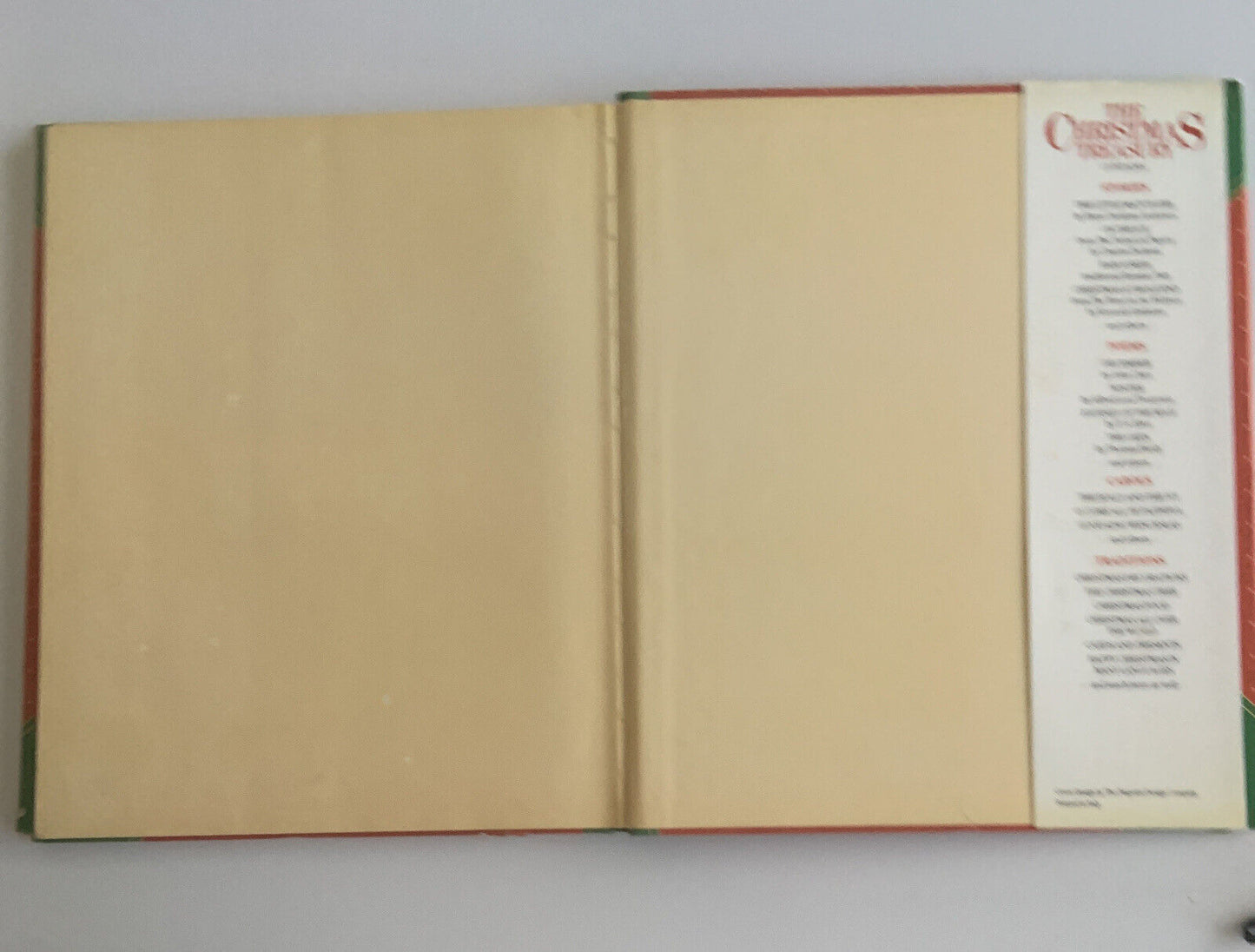 HC 1986 The Christmas Treasury Collection Stories Poems Carols Traditions DJ