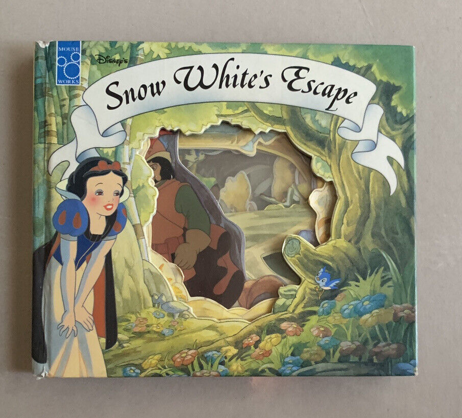 Vintage HC SNOW WHITES ESCAPE Movable Acetate Window Hidden Characters Board
