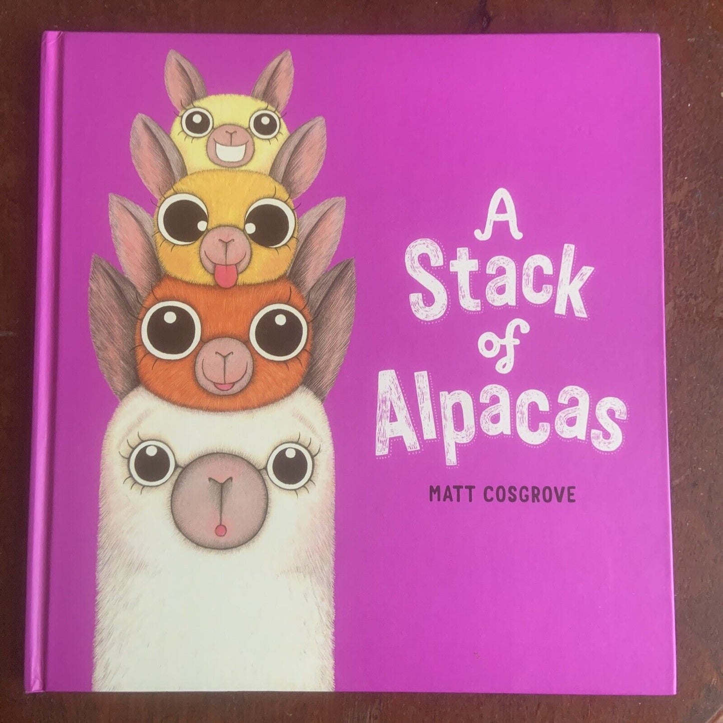 HC Book A Stack of Alpacas by Matt Cosgrove (English) Children’s Story Book