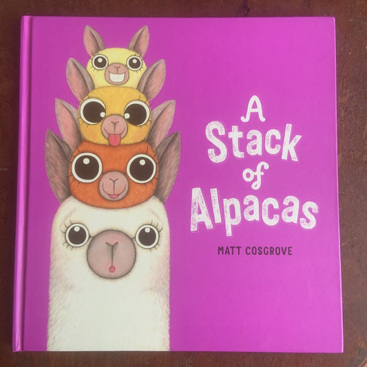 HC Book A Stack of Alpacas by Matt Cosgrove (English) Children’s Story Book