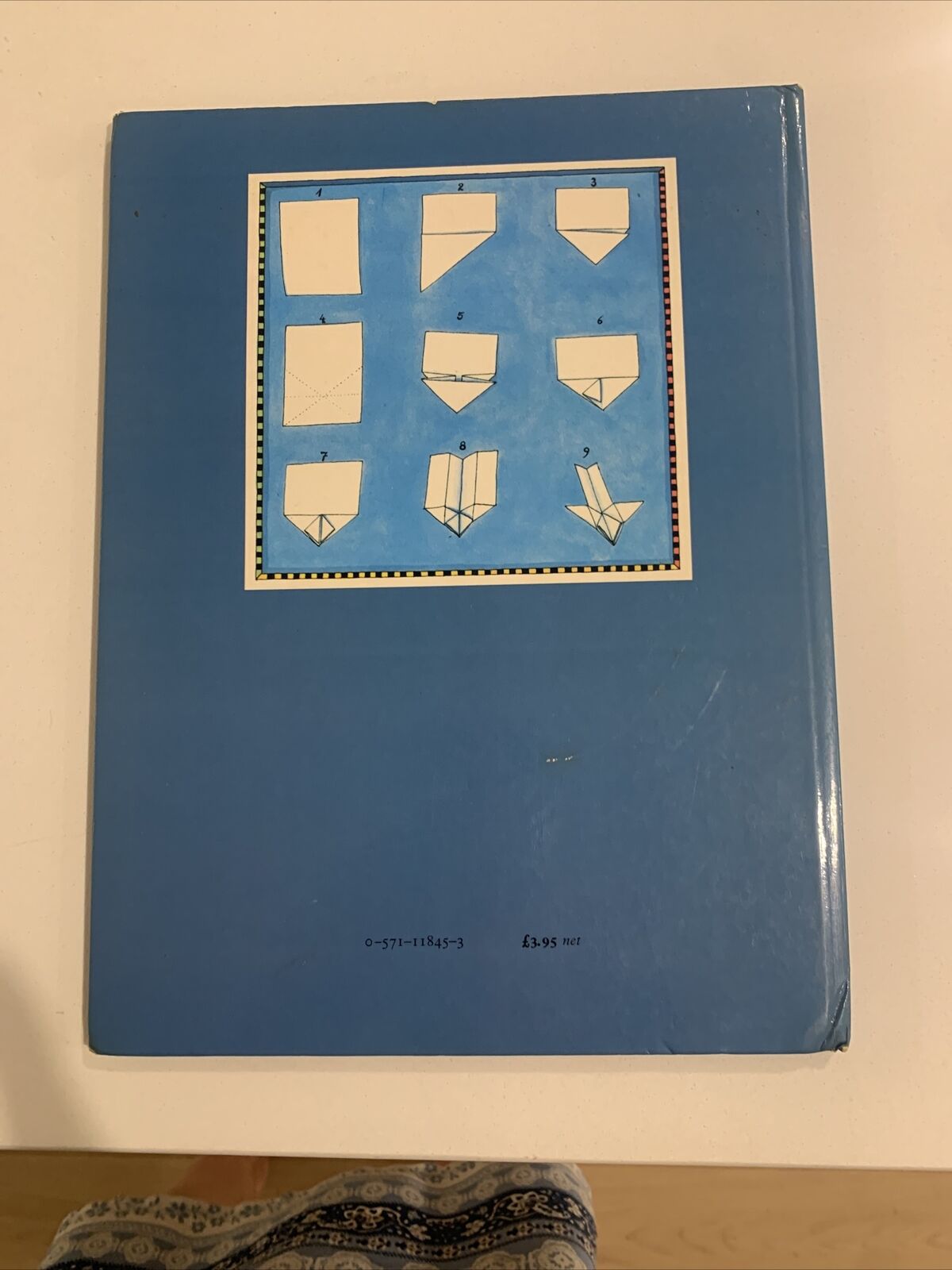HC The PAPER AIRPLANE By Fulvio Testa 1982 Retold  Lucy Meredith Kids AEROPLANE