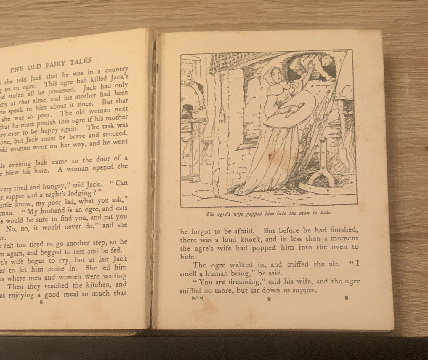 THE OLD FAIRY TALES 9 Stories Nelson Lilian A Govey Illustrator Circa 1925 HC