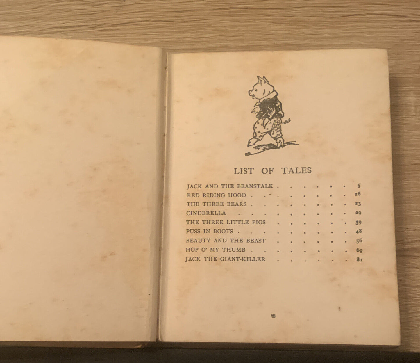 THE OLD FAIRY TALES 9 Stories Nelson Lilian A Govey Illustrator Circa 1925 HC