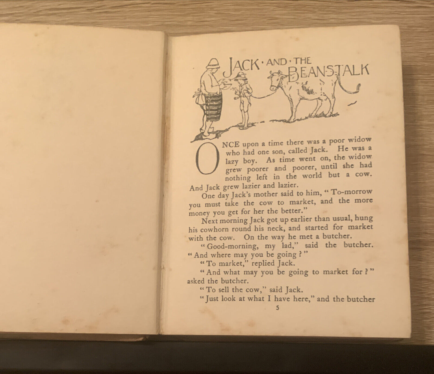 THE OLD FAIRY TALES 9 Stories Nelson Lilian A Govey Illustrator Circa 1925 HC