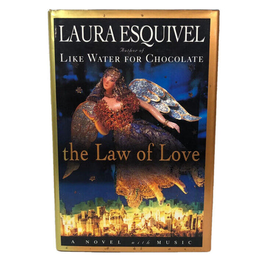 HC THE LAW OF LOVE by Laura Esquivel Magical Realism Fantasy Novel DJ (No Disc)