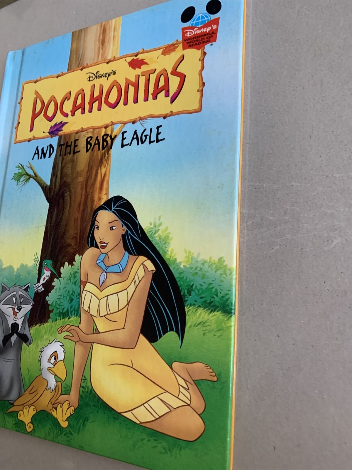 HC Book Disneys Pocahontas and the Baby Eagle Illustrated Full Colour  1997