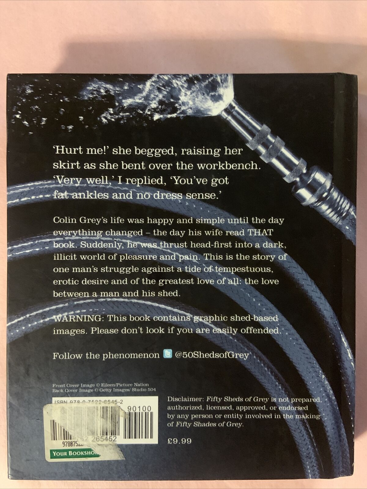 HC FIFTY SHEDS OF GREY Erotica for the not too modern male by C T Grey English