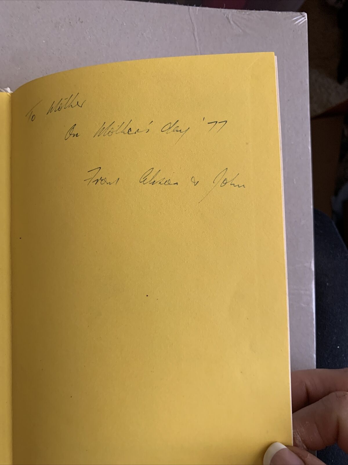 Vintage HC Book GRANDMAS AND GRANDPAS Written & Illustrated By Kids Small 1976