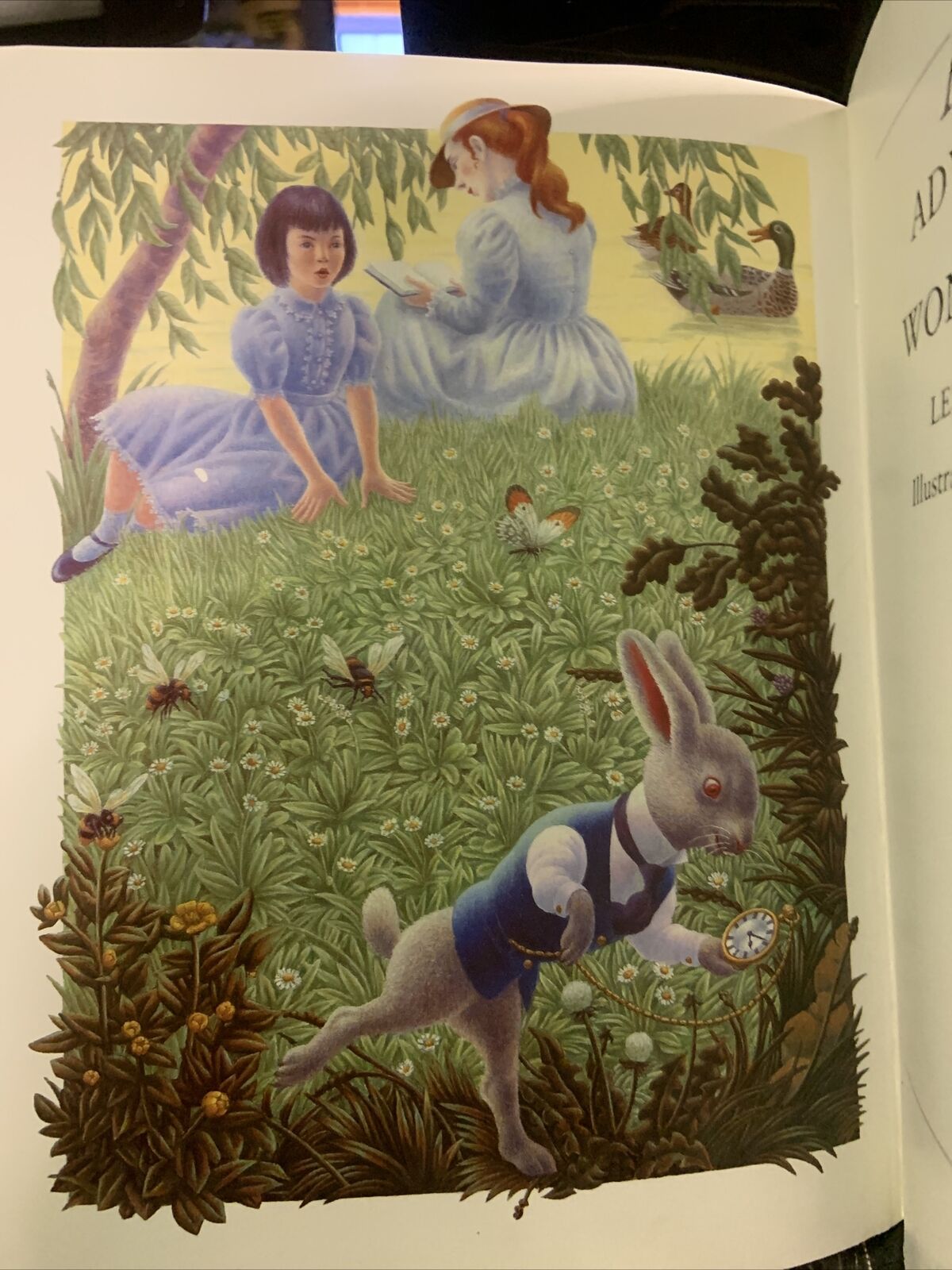 Alice’s Adventures in Wonderland lLewis Carroll illustrator Justin Todd 1988 HC