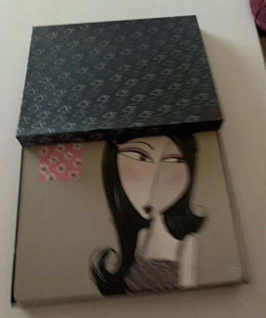 CINNAMON PLACE MATS 6 Piece Cork Box Set 34x26.5cm Beautiful Design NEW