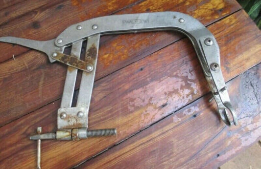 ENGINE VALVE SPRING COMPRESSOR G CLAMP Tensioner 30cm Made in Taiwan Vintage