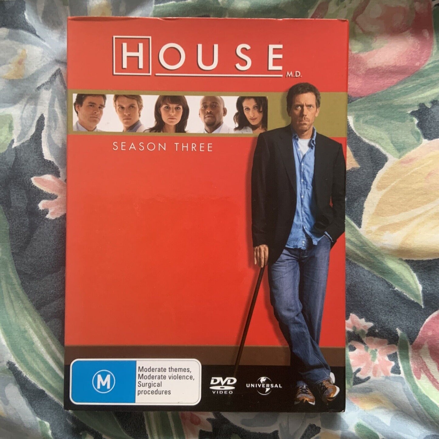 DVD LOT HOUSE MD Seasons 1-5 Bundle R 4 Hugh Laurie Medical TV Series Slip Case