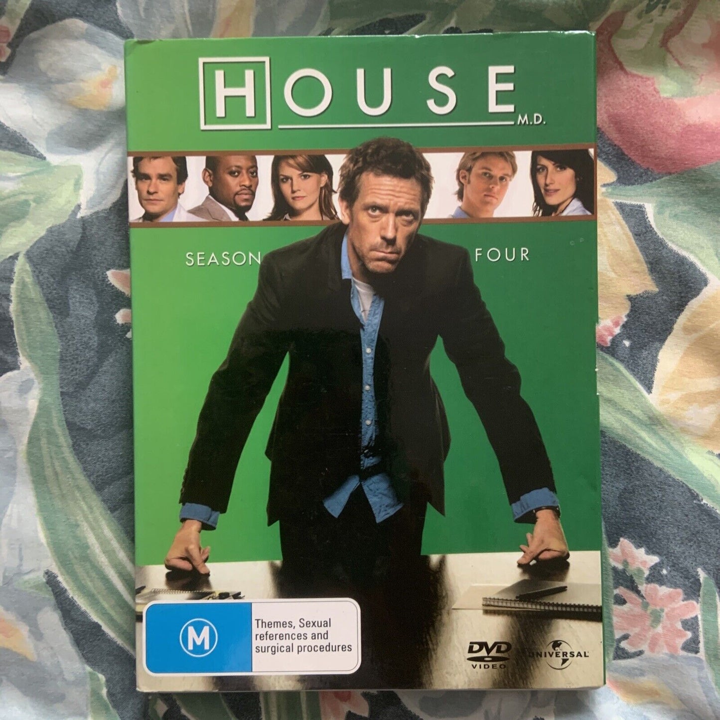 DVD LOT HOUSE MD Seasons 1-5 Bundle R 4 Hugh Laurie Medical TV Series Slip Case