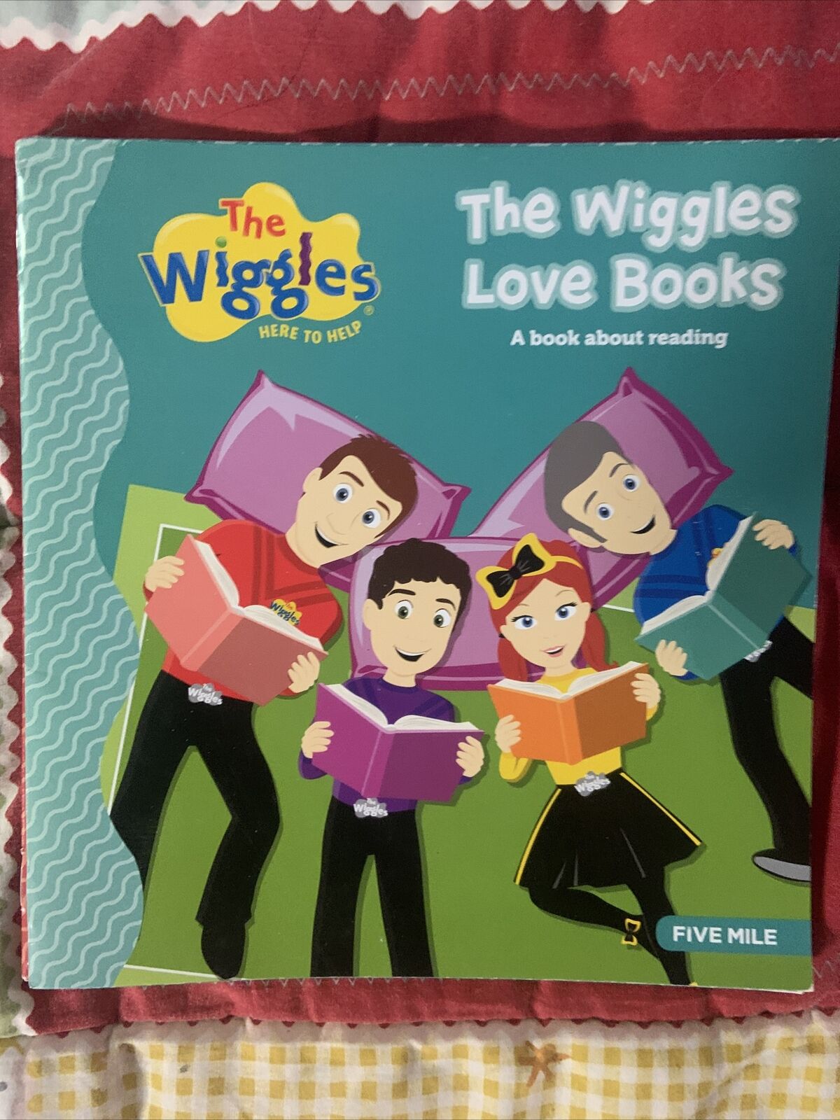 4 Books THE WIGGLES Yummy Yummy Buckle Up How Are You Feeling Wiggles Love Books