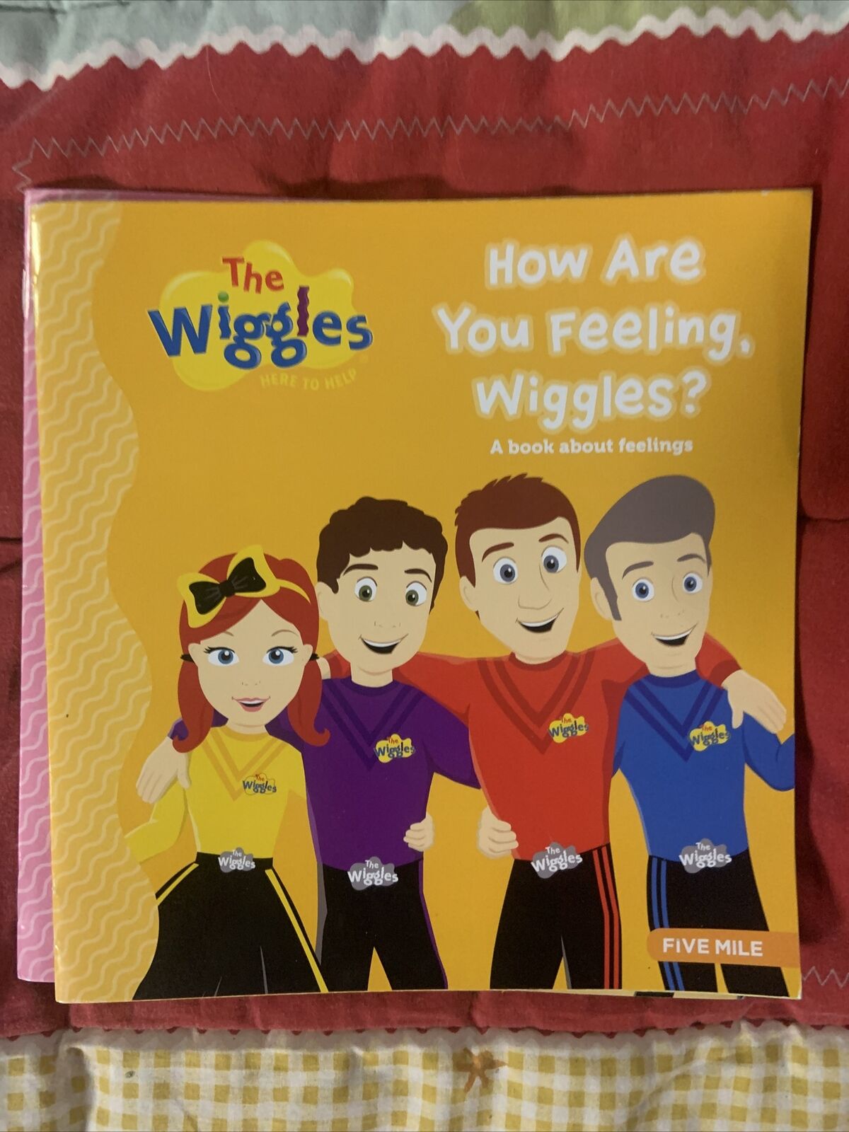 4 Books THE WIGGLES Yummy Yummy Buckle Up How Are You Feeling Wiggles Love Books