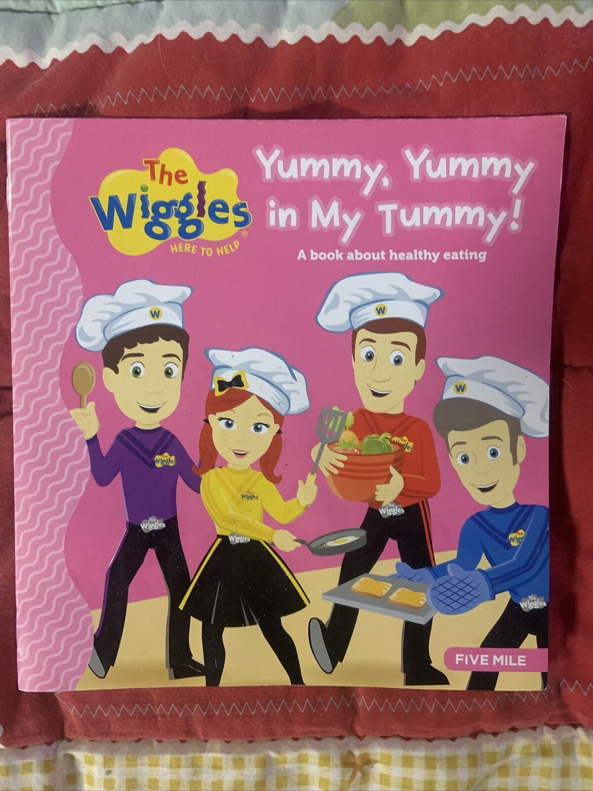 4 Books THE WIGGLES Yummy Yummy Buckle Up How Are You Feeling Wiggles Love Books