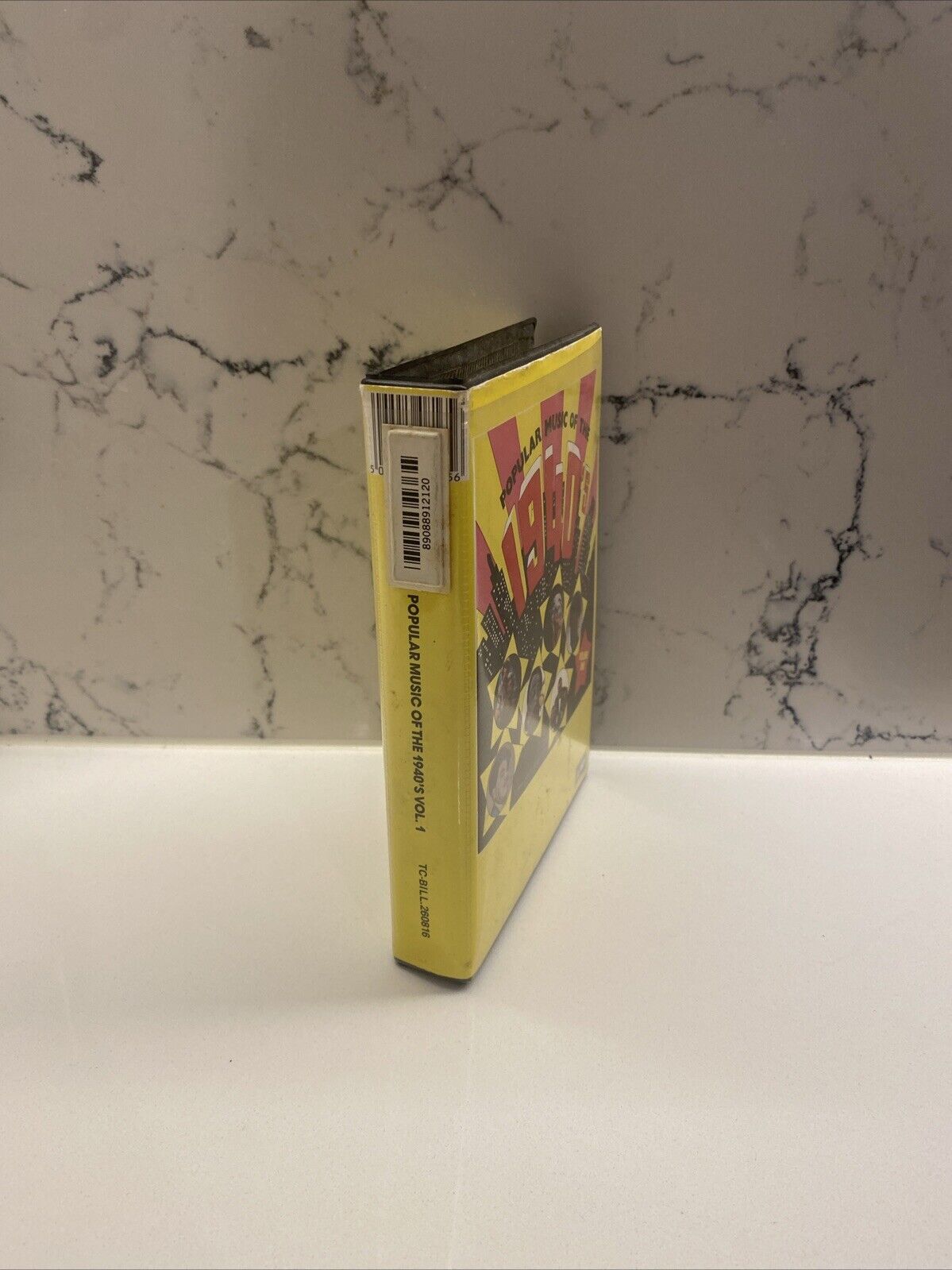 Popular Music Of The 1940s Vol 1 Clam Shell Box Set 4x Audio Tape Cassette Music