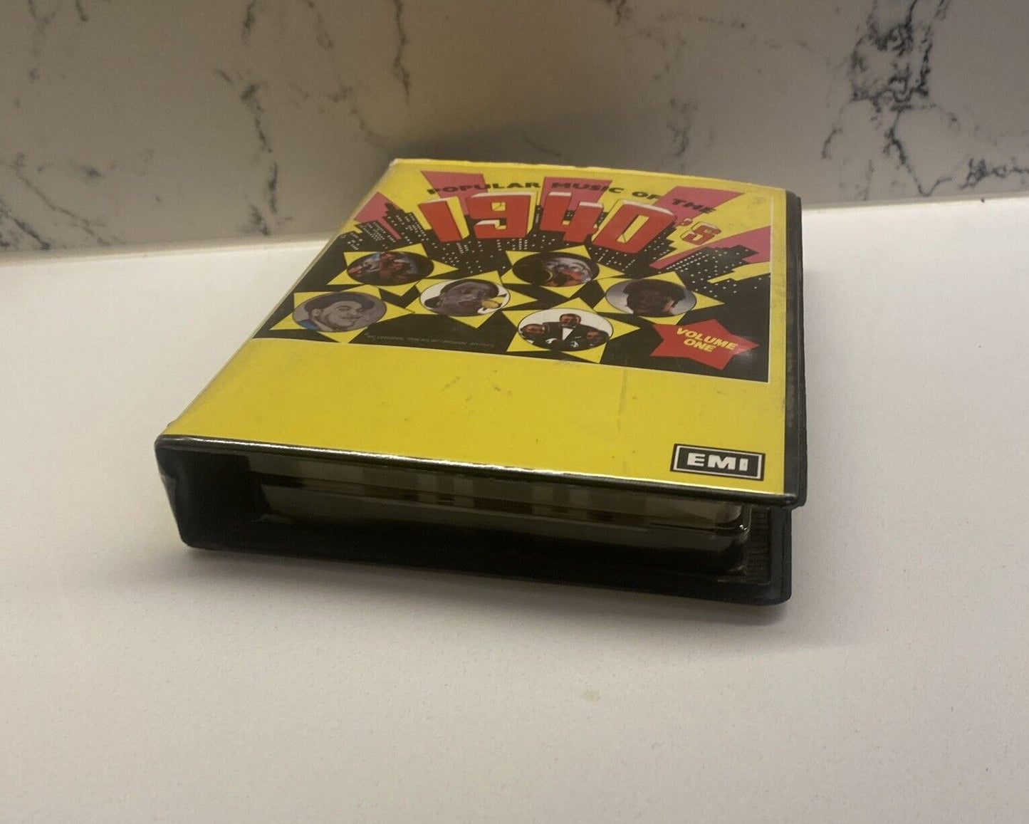 Popular Music Of The 1940s Vol 1 Clam Shell Box Set 4x Audio Tape Cassette Music