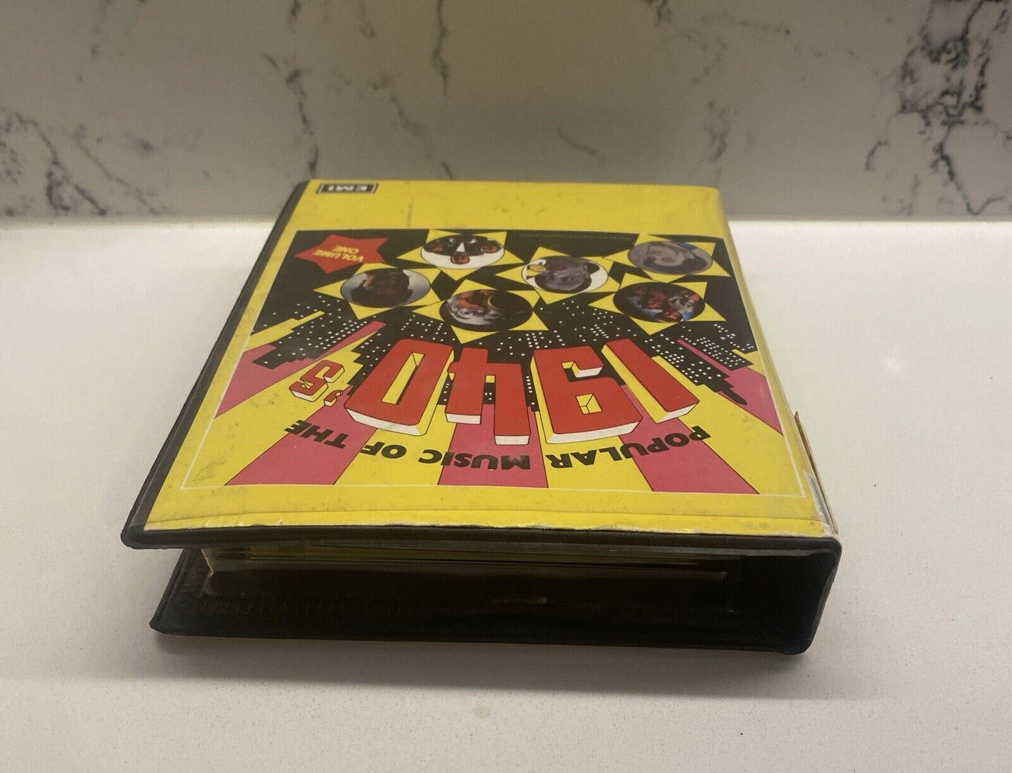 Popular Music Of The 1940s Vol 1 Clam Shell Box Set 4x Audio Tape Cassette Music
