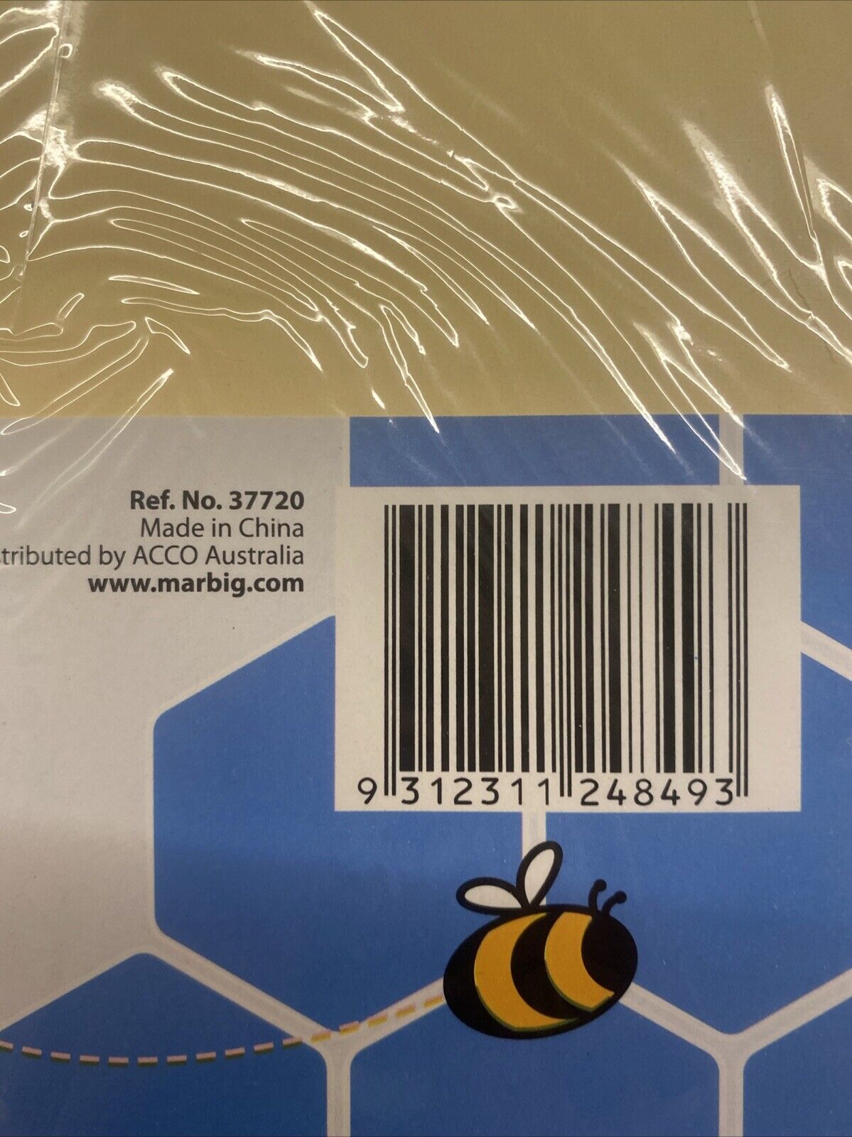20 Set Pack MARBIG 5 Tab Buff Divider Manilla Storage A4 Pack 37720 NEW Sealed