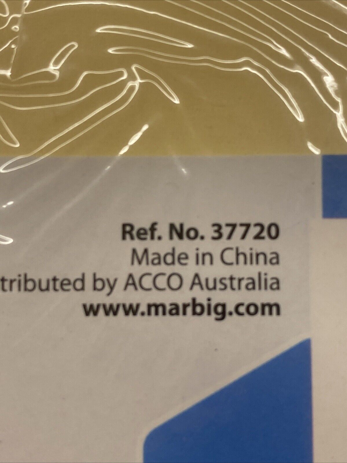 20 Set Pack MARBIG 5 Tab Buff Divider Manilla Storage A4 Pack 37720 NEW Sealed