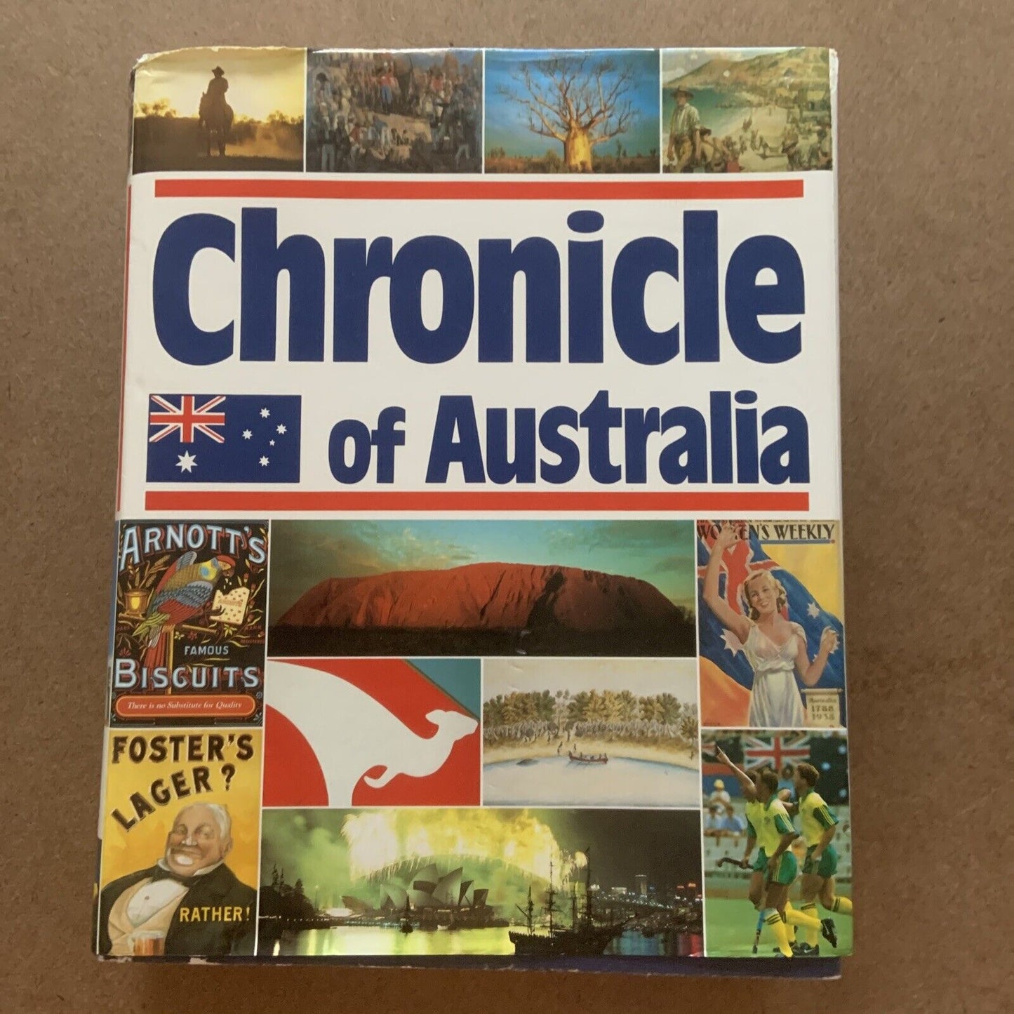 HC Book CHRONICLE OF AUSTRLIA Very Large Coffee Table 1993 History