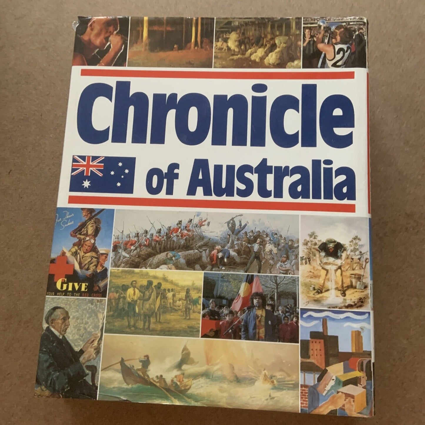 HC Book CHRONICLE OF AUSTRLIA Very Large Coffee Table 1993 History