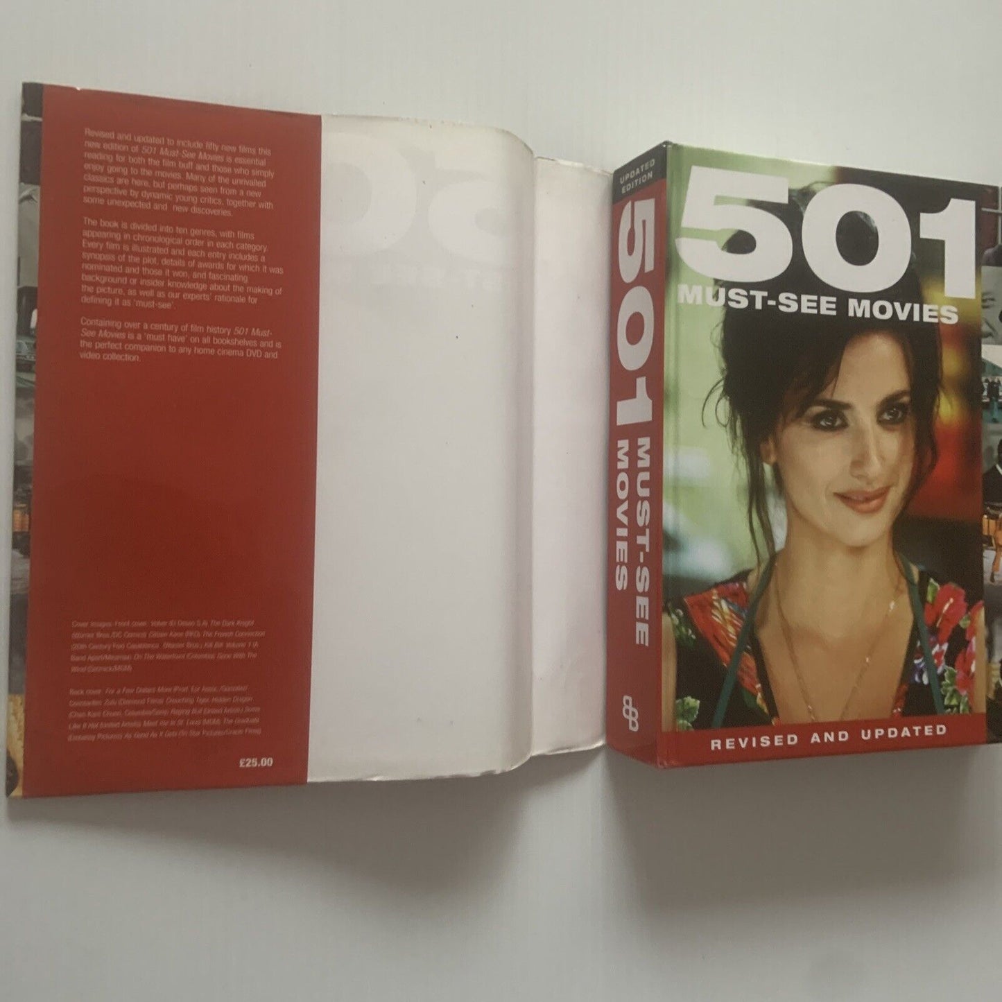 HC Book 501 Must See Movies Rob Hill DJ 2010 Audrey Hepburn Penelope Cruz