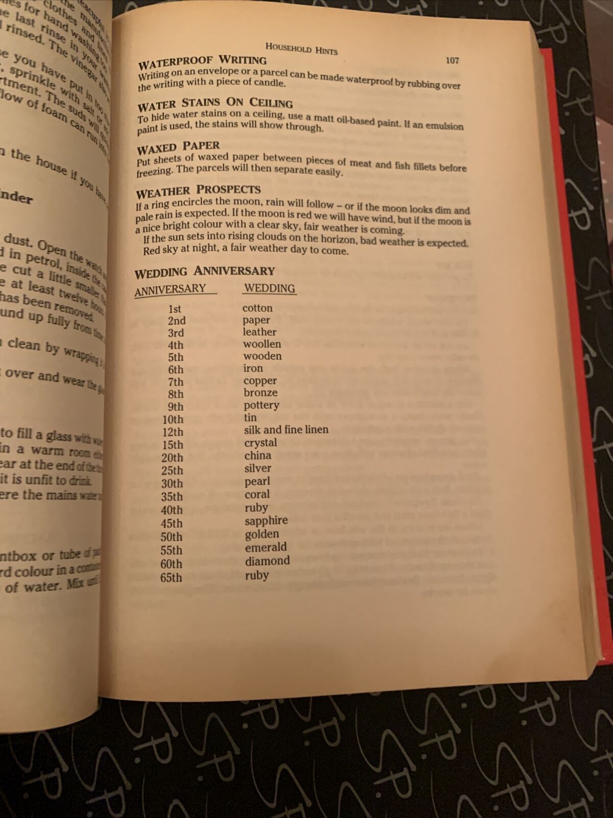 HC Book 4000 Household Hints by Ginette Chevallier Inscribed 1992
