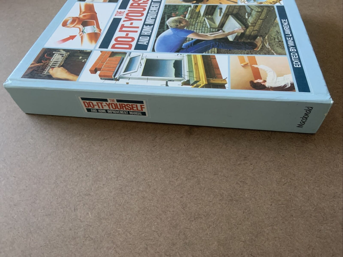 HC Book The Do-it-Yourself and Home Improvement Manual Mike Lawrence  Large Reno