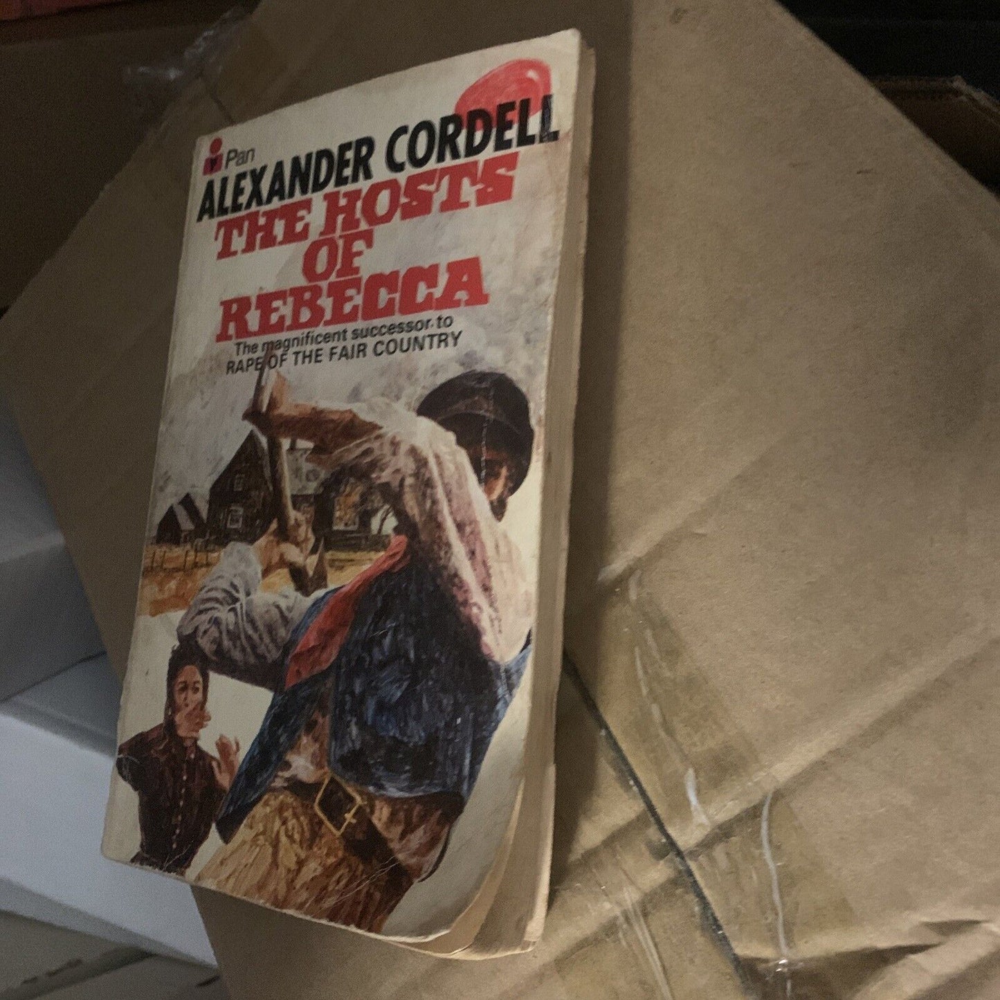PB Book THE HOSTS OF REBECCA by Alexander Cordell  1972 Mortymer #2 Welsh
