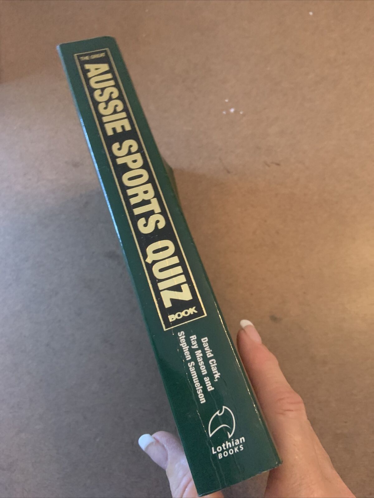 PB Book The Great Aussie Sports Quiz Book by David Clark Large 2004 1st Ed