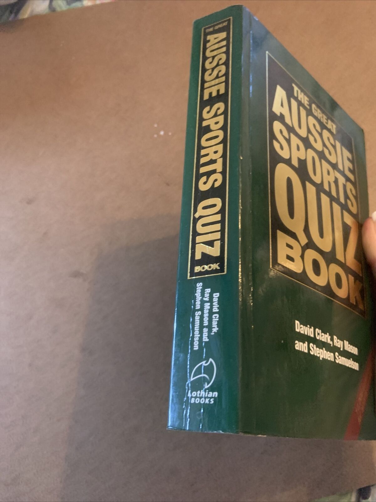 PB Book The Great Aussie Sports Quiz Book by David Clark Large 2004 1st Ed
