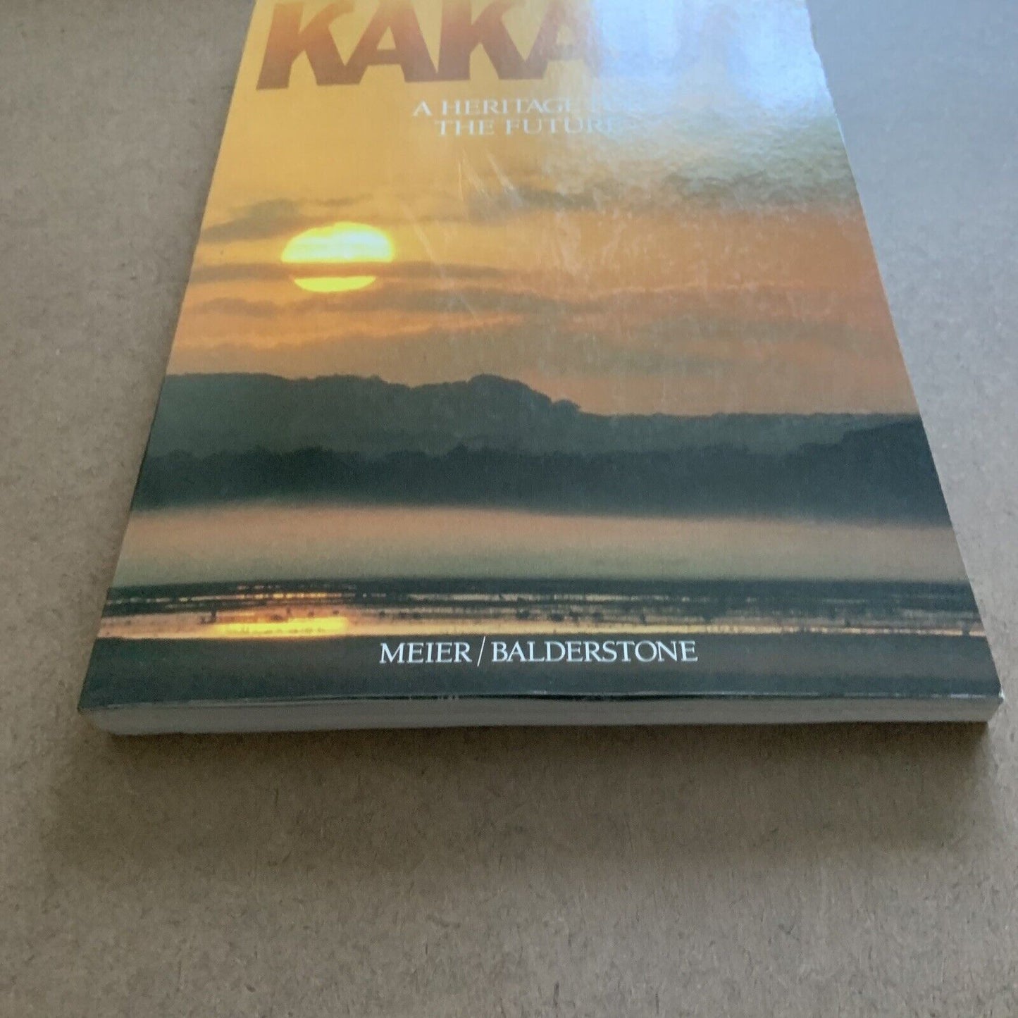 PB KAKADU a Heritage for the Future Meier / Balderstone Large Book Inscribed