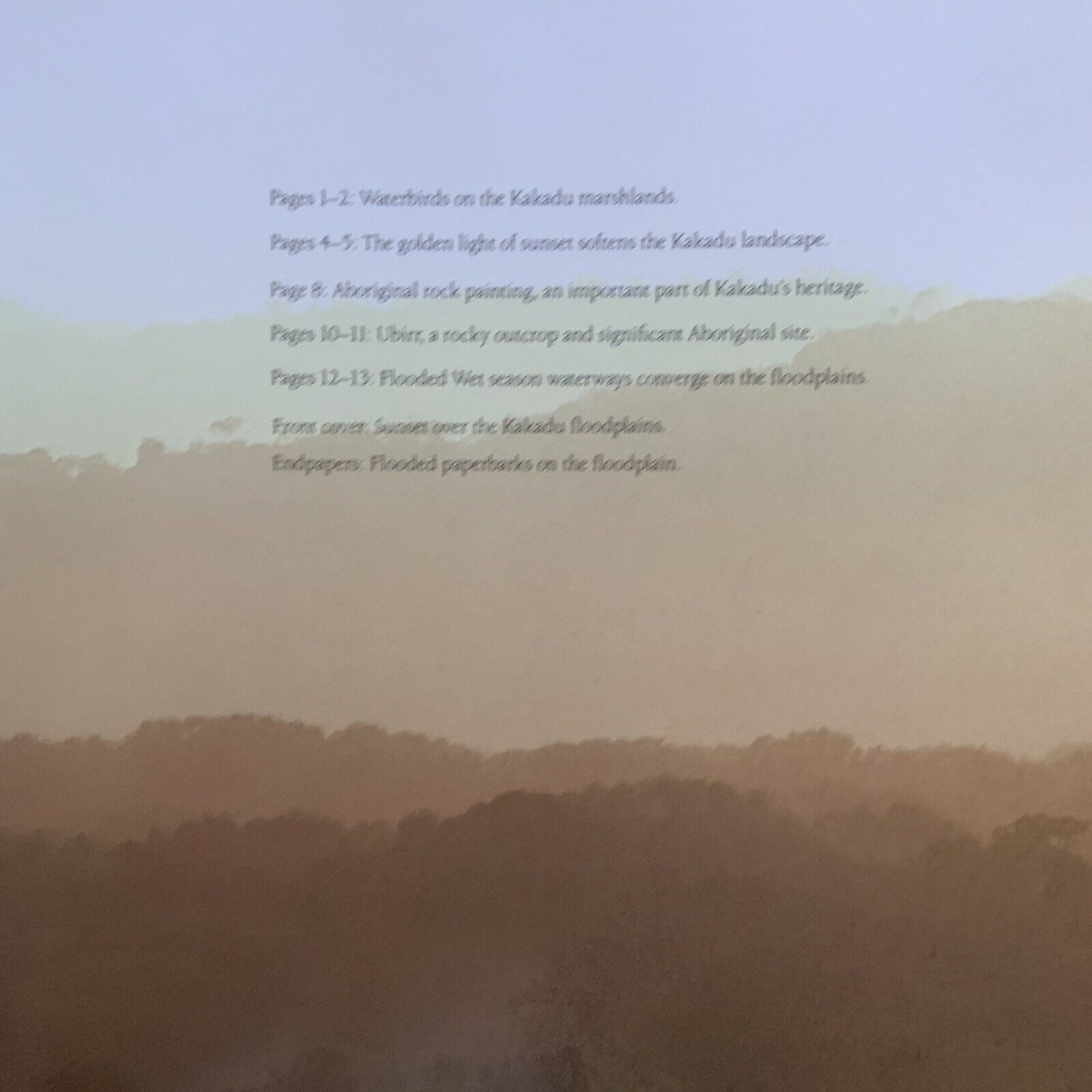 PB KAKADU a Heritage for the Future Meier / Balderstone Large Book Inscribed