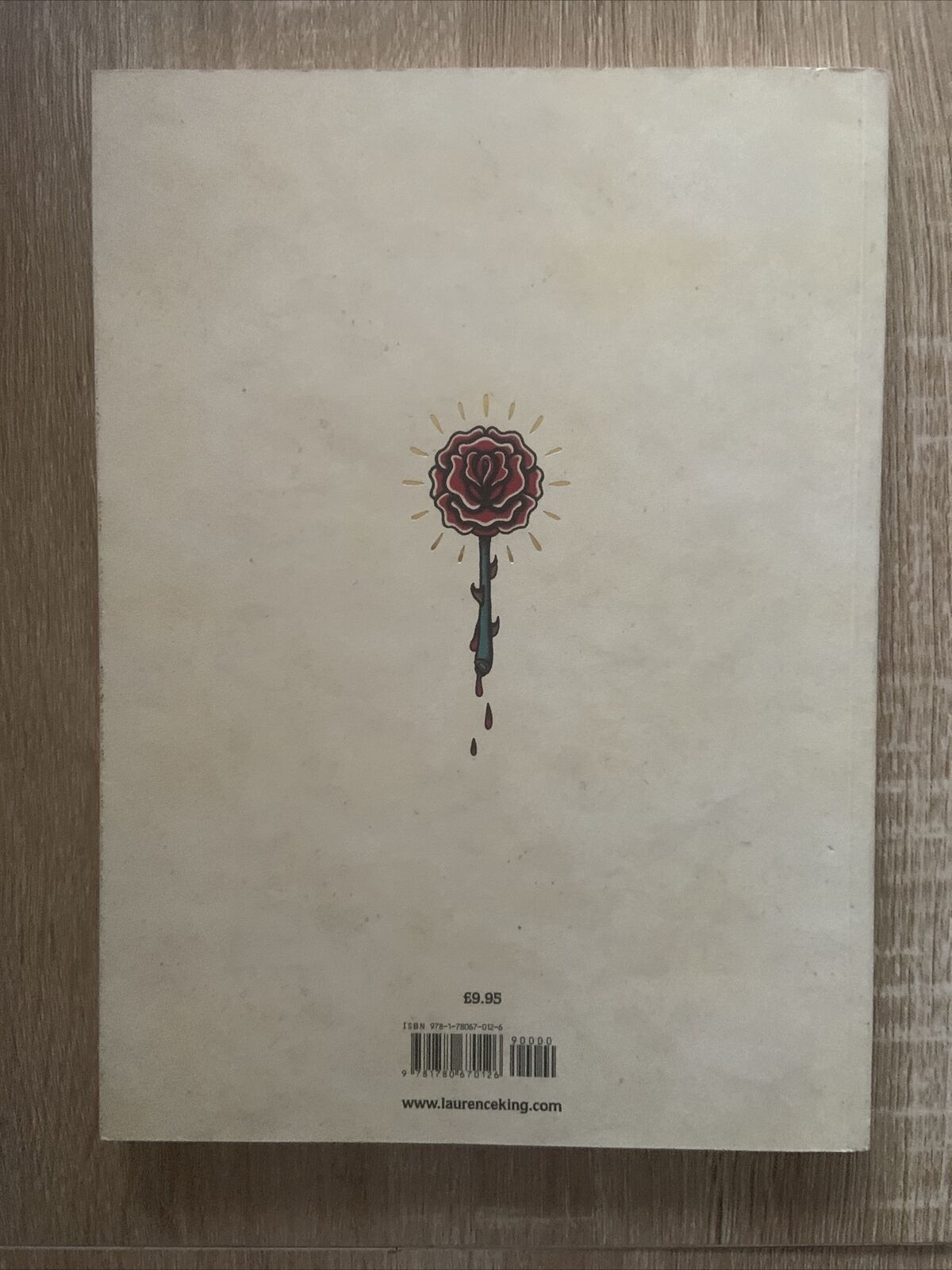 PB BookTHE TATOO COLOURING BOOK by Megamunden Large - 1 Pic coloured