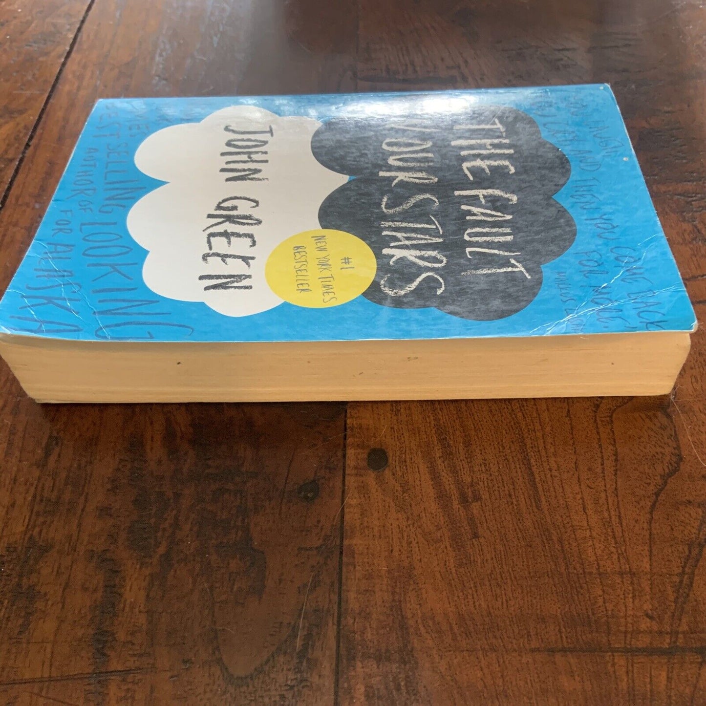 PB Book THE FAULT IN OUR STARS by John Green Young Adult Love Cancer 2012