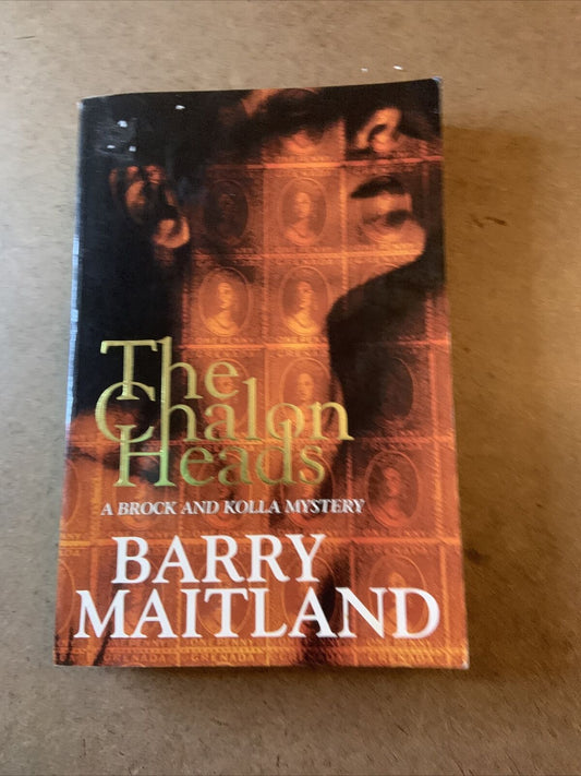 PB Book THE CHALON HEADS A Brock & Kolla Mystery 4th Case Barry Maitland 1997