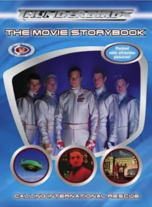 PB Book THUNDERBIRDS The Movie Storybook by Michael McCullers 2004 Lg