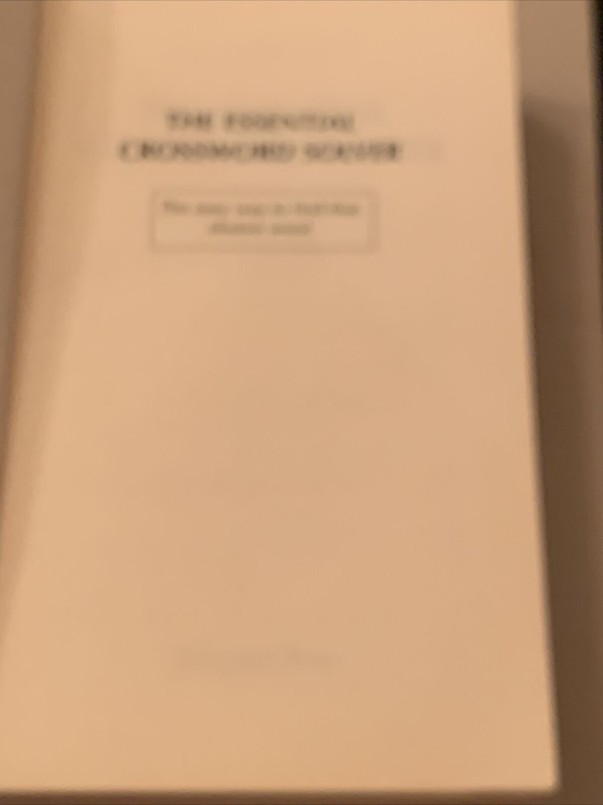PB Book The ESSENTIAL CROSSWORD SOLVER Reference 2006 English