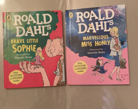 PB Book x2 Roald Dahl's McDonalds Series Bundle Lot Brave Little Sophie