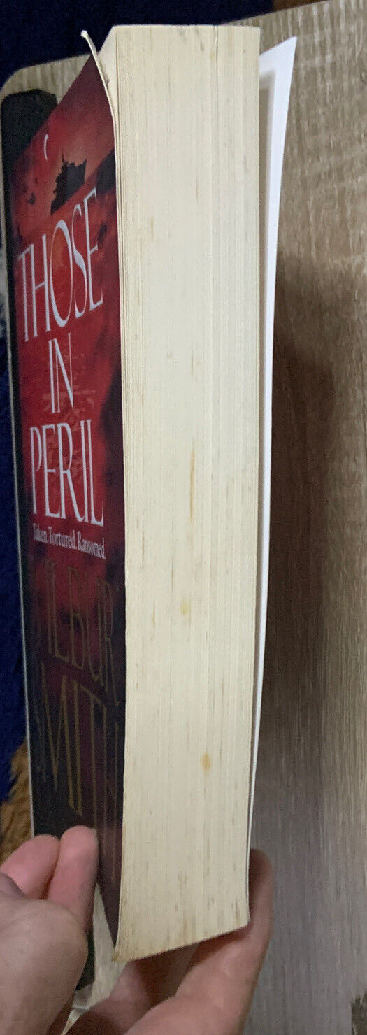 PB Book TOSE IN PERIL by Wilbur Smith Novel Large 2011 Thriller Suspense
