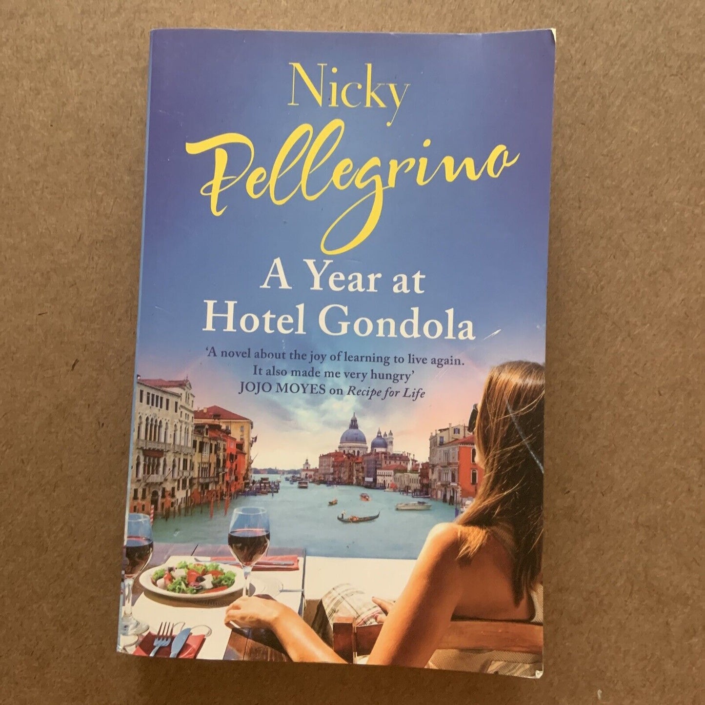 PB Book A YEAR AT HOTEL GONDOLA by Nicky Pellegrino Italy Travel Venice