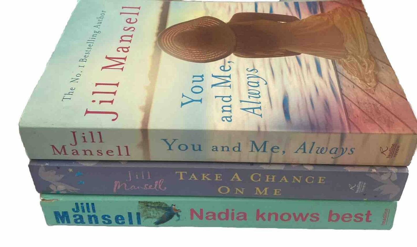 PB Book x3 Jill Mansell YOU & ME ALWAYS | TAKE A CHANCE ON ME | NADIA KNOWS BEST