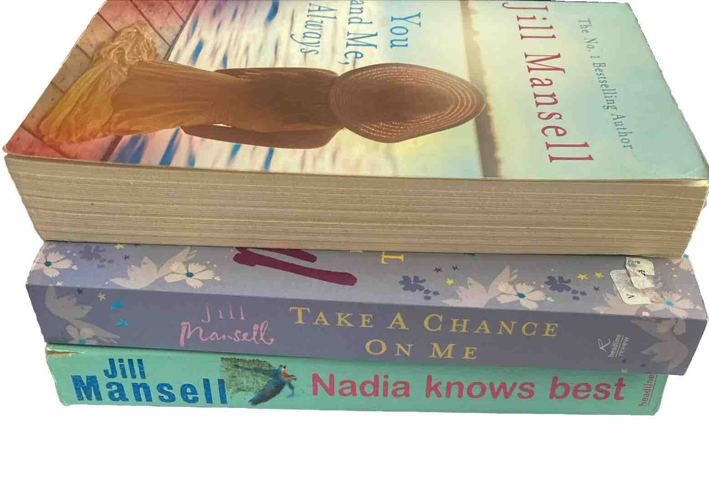 PB Book x3 Jill Mansell YOU & ME ALWAYS | TAKE A CHANCE ON ME | NADIA KNOWS BEST
