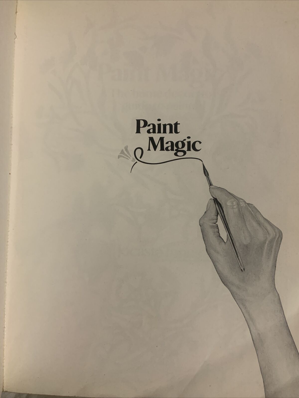 PB BERGER PAINTS Paint Magic by Jocasta Innes Decor & Design1983 Lg Home Decor