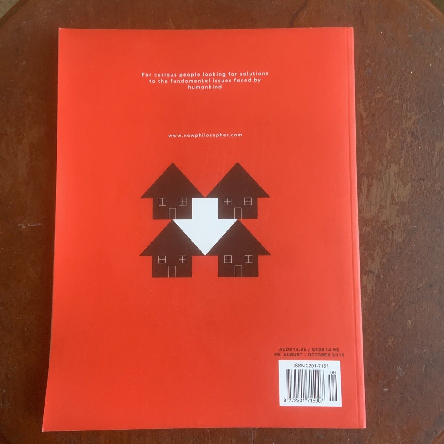Magazine NEW PHILOSOPHER The Property Wars Vol 9 Aug Oct 2015 NEW Back Copy