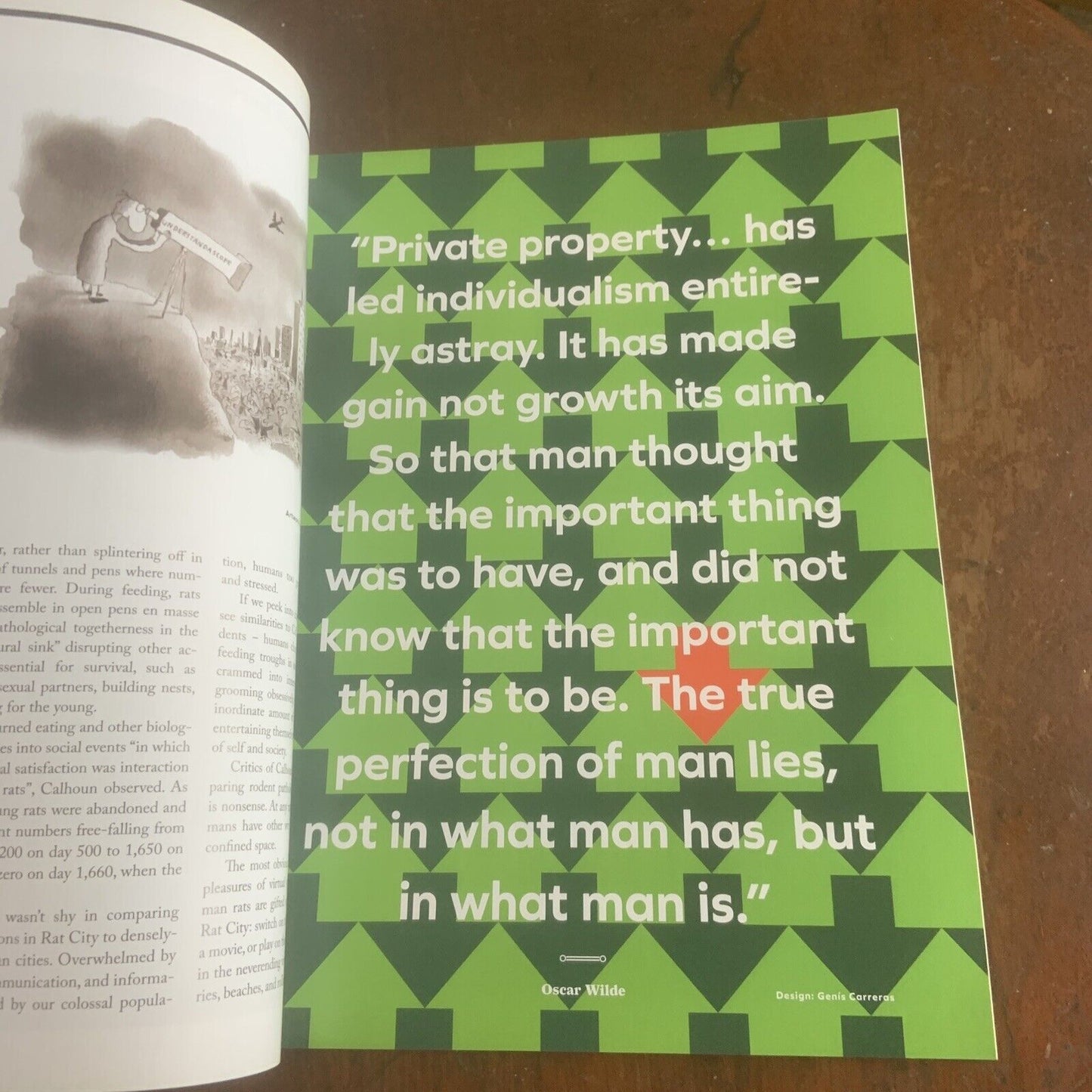 Magazine NEW PHILOSOPHER The Property Wars Vol 9 Aug Oct 2015 NEW Back Copy